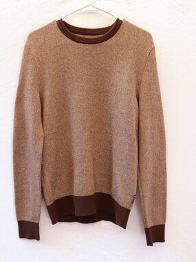 Ben Sherman Men’s Pullover Sweater – Size Small – Brown – Long Sleeve – NWT